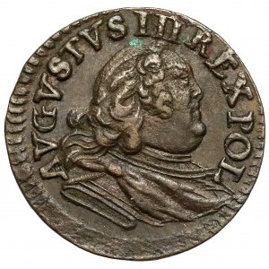 August III. Sachsen, Gubin Regal 1753 - Buchstabe A