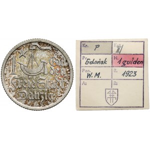 Gdańsk, 1 gulden 1923 - ex. Kałkowski