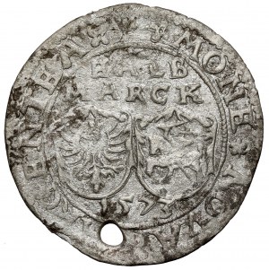 Inflanty, Półmarka (1/2 marki) Dahlen 1573 - b.rzadka