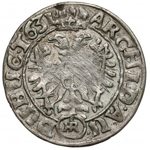 Schlesien, Ferdinand II, 3 krajcara 1631 HR Wrocław