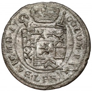 Slezsko, Franz Ludwig, 1 krajcar 1700 LPH, Nysa