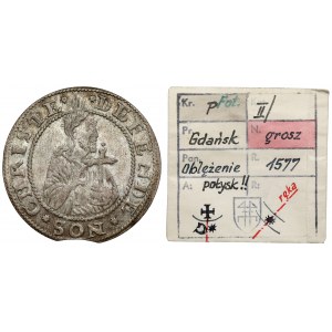 The Siege of Gdansk, The Gdansk Penny 1577 - Goebla - ex. Kalkowski