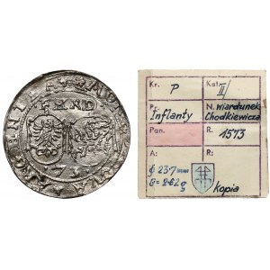 Inflanty, Ferding 1573 - kopia galwaniczna - ex. Kałkowski