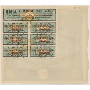 UNIA United Machinery Factories, 100 zloty 1927