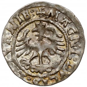 Sigismund I. der Alte, Halber Pfennig Vilnius 1524