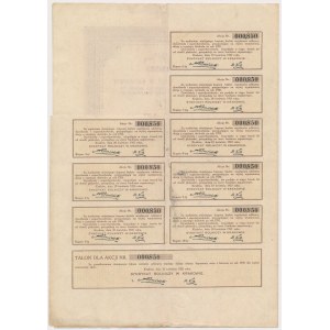 Syndikát zemědělců v Krakově, Em.1, 1 000 mkp 1922 - personalizováno
