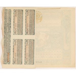 TEHATE Tow. für Handel, Industrie und Landwirtschaft, Em.1, 1.000 mkp 1920