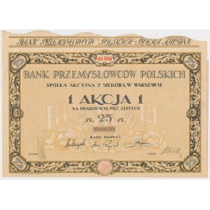 Bank of Polish Industrialists, Em.1, 25 zloty
