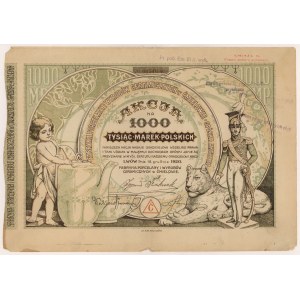 Fabryka Porcelany i Wyrobów Ceramicznych w Ćmielowie, 1.000 mkp 1920