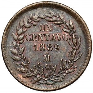 Mexiko, 1 centavo 1889