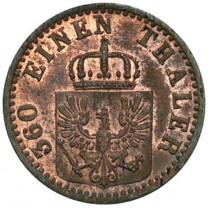 Prussia, Wilhelm I, Pfennig 1866-A