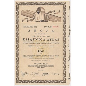 Kniha-Atlas, Em.1, 100 zl 1930