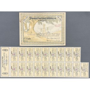 POKUCIE Oil Company, Em.1, 1,000 mk 1922 (LARGE)