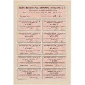 Polish Electrical Society, Em.9, 350 mkp