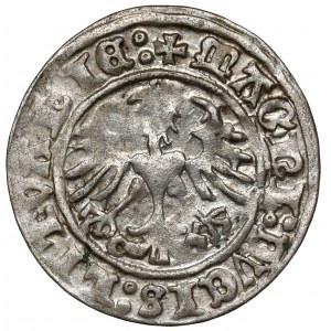 Sigismund I. der Alte, Halber Pfennig Vilnius 1513