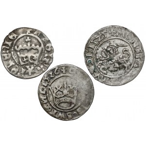 Poland and Swidnica, set of half-pennies (3pcs)