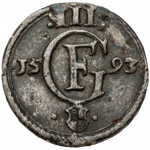 Prussia, George Frederick, Trzeciak Königsberg 1593 - rare