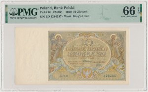 10 złotych 1929 - Ser.EO