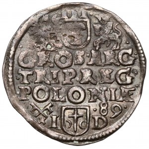 Sigismund III. Wasa, Trojak Poznań 1589 ID