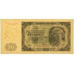 50 złotych 1948 - 7 cyfr - A