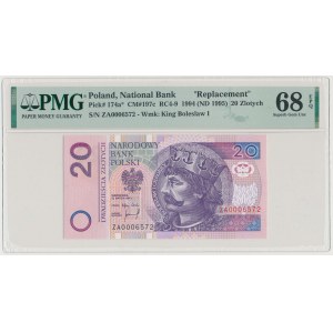 20 zlotých 1994 - ZA - náhradní série