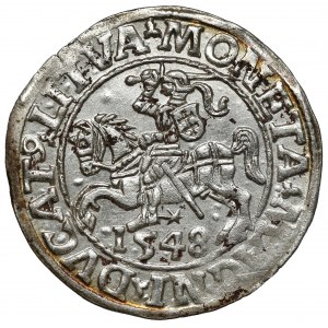 Sigismund II. Augustus, halber Pfennig Vilnius 1548