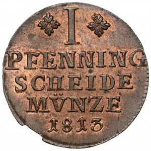 Braunschweig, Pfennig 1813 MG