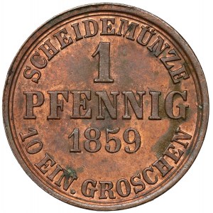 Brunswick, Pfennig 1859