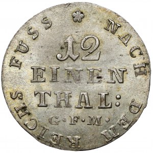 Brunswick-Lüneburg-Calenberg-Hannover, 1/12 taler 1807