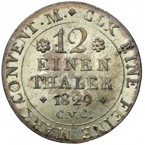 Brunswick, 1/12 taler 1829 CvC