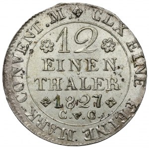 Braunschweig, 1/12 Taler 1827 CvC