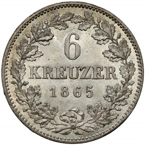 Hessen-Darmstadt, 6 krezuer 1865