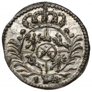 August II Silný, Halerz Drážďany 1704 ILH