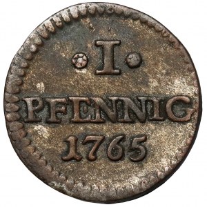 Sachsen, Pfennig 1765-C