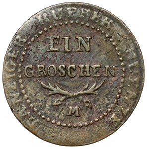 Freie Stadt Gdańsk, Pfennig 1812-M