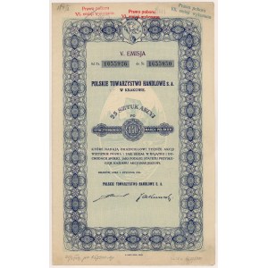 Poľský obchodný zväz, 25x 140 mkp 1921