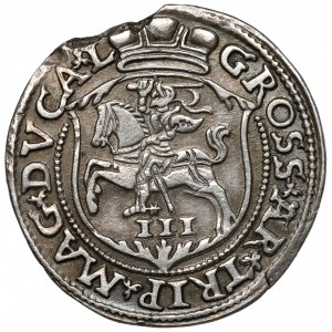 Zygmunt II August, Trojak Wilno 1563