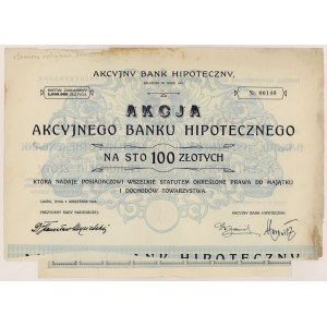 Akciová hypotekárna banka, 100 PLN 1926