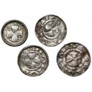 Cross denarii - set (4pcs)