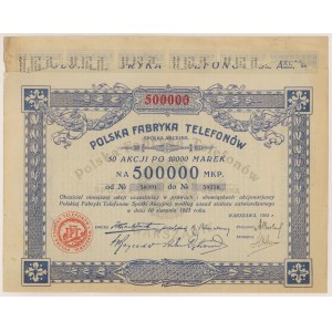 Polish Telephone Factory, 50x 1,000 mkp