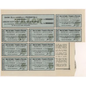Bank für Handel und Industrie, Em.11, 5x 1.000 mkp 1923