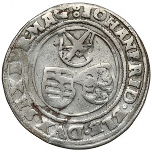 Sachsen, Johann Friedrich und Moritz, 1/4 taler 1544