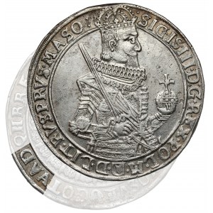 Sigismund III Vasa, Thaler Bydgoszcz 1630 II - ohne Band - mit Fehler