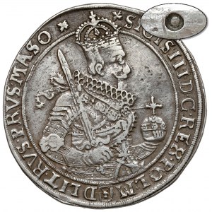 Sigismund III Vasa, Thaler Bydgoszcz 1630 II - mit Fehlern - mit PUNCNA