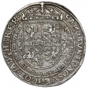 Sigismund III Vasa, Thaler Bydgoszcz 1630 II - mit Fehlern - mit PUNCNA