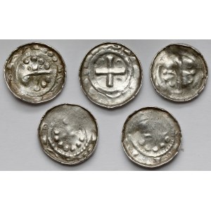 Cross denarii - set (5pcs)