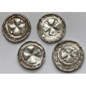 Cross denarii - set (4pcs)