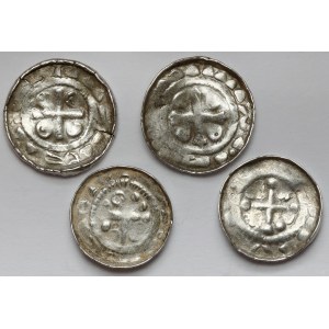 Cross denarii - set (4pcs)