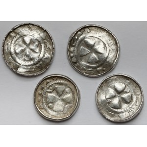 Cross denarii - set (4pcs)