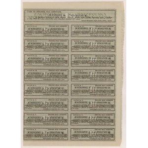 Zachodnio-Malopolska Akcyjna Spółka Naftowa i Gazowa, 10x 1,000 mkp 1923